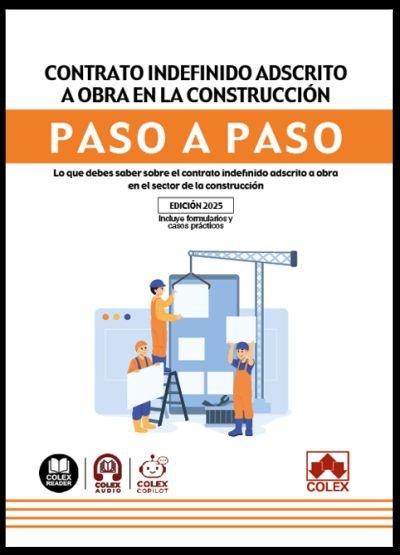 Contrato indefinido adscrito a obra para el sector de la co, de AA.VV. | portada del libro