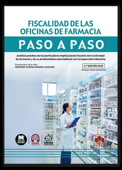 Fiscalidad de las oficinas de farmacia paso a paso, de AA.VV. | portada del libro