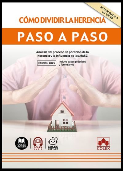 Como dividir la herencia paso a paso, de AA.VV. | portada del libro