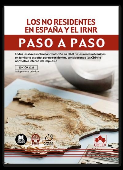 Los no residentes en españa y el irnr paso a paso, de AA.VV. | portada del libro