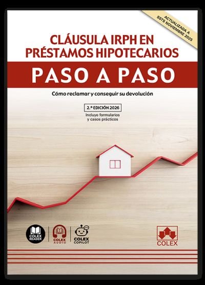 CLAUSULA IRPH EN PRESTAMOS HIPOTECARIOS, de IBERLEY, DEPARTAMENTO DE DOCUMENTACION | portada del libro