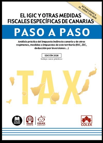 El igic y otras medidas fiscales especificas de canarias pa, de AA.VV. | portada del libro