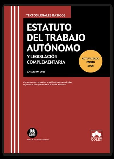 Estatuto del trabajo autonomo y legislacion complement 5ªed, de AA.VV. | portada del libro