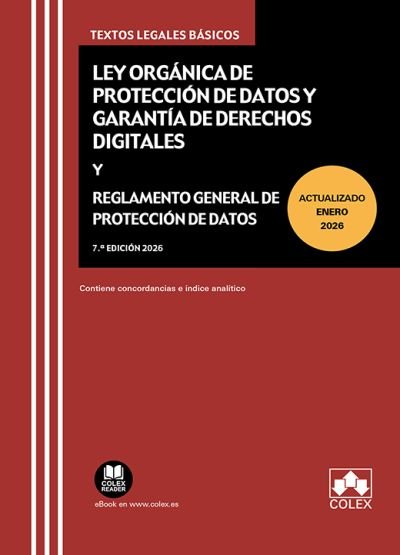 Codigo lopd-gdd y rgpd 7ª ed, de AA.VV. | portada del libro