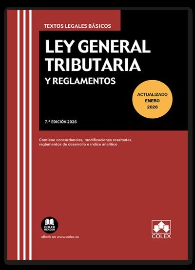 Ley general tributaria y reglamentos 7ª ed, de AA.VV. | portada del libro