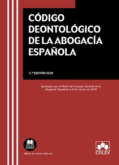 Codigo deontologico de la abogacia española 5ª ed, de AA.VV. | portada del libro