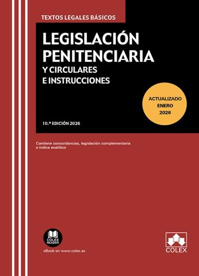 Legislacion penitenciaria y circulares e instrucciones 10ªe, de AA.VV. | portada del libro