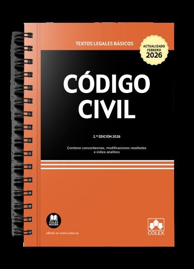 Codigo civil encuadernacion con espiral 2ª ed, de AA.VV. | portada del libro
