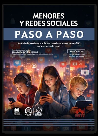 Menores y redes sociales paso a paso, de AA.VV. | portada del libro