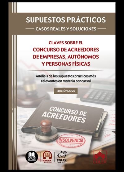 CLAVES SOBRE EL CONCURSO DE ACREEDORES DE EMPRESAS AUTONOMO | portada del libro