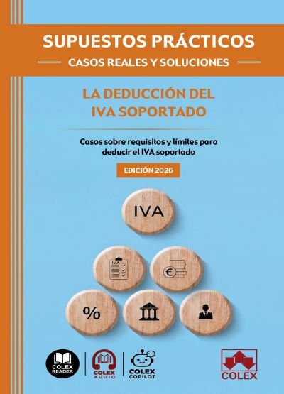 DEDUCCION DEL IVA SOPORTADO, de DEPARTAMENTO DE REDACCION EDITORIAL COLEX IBERLEY | portada del libro