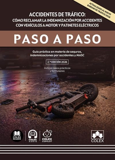 Accidentes de trafico como reclamar la indemnizacion 2ª ed, de AA.VV. | portada del libro