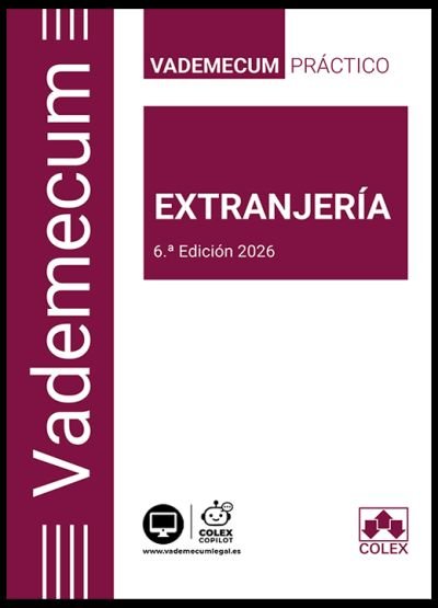 Vademecum extranjeria 6ª ed, de AA.VV. | portada del libro