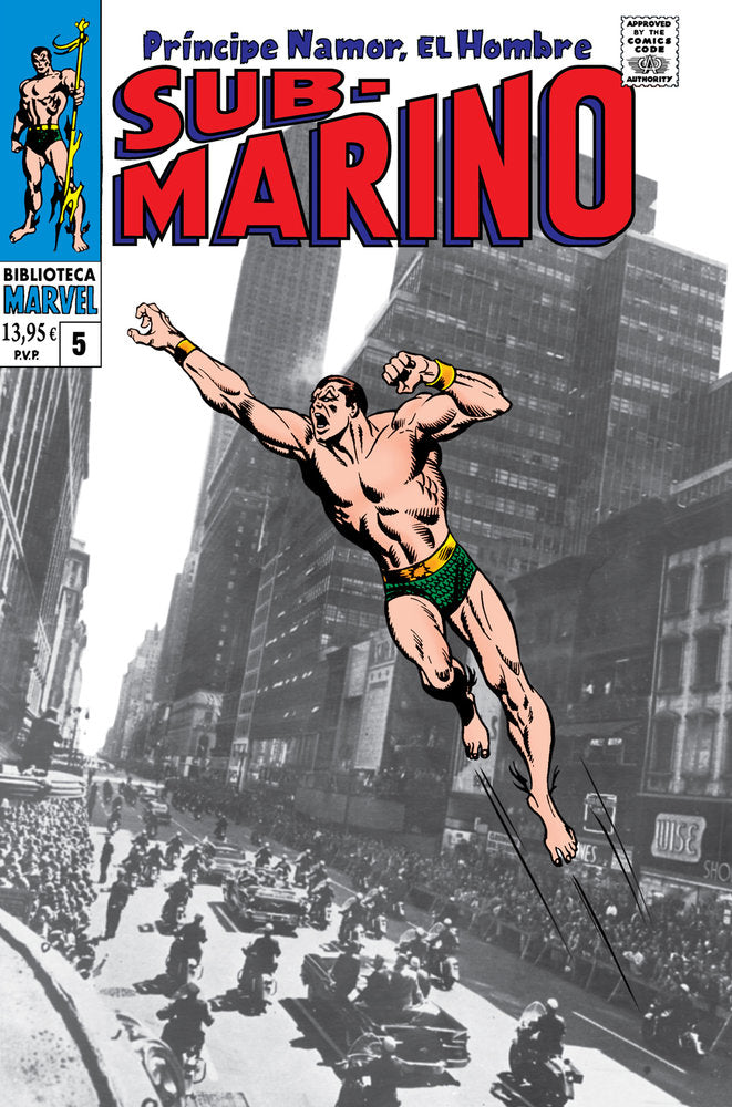 NAMOR EL HOMBRE SUBMARINO N 05 1968, de THOMAS ROY | portada del libro