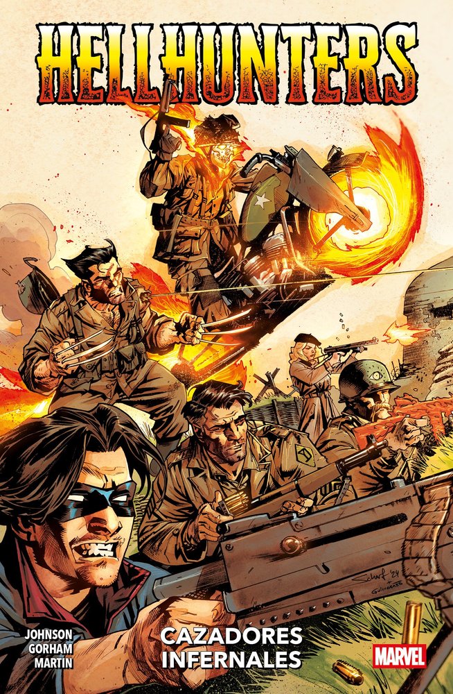HELLHUNTERS: CAZADORES INFERNALES, de JOHNSON, KENNEDY | portada del libro