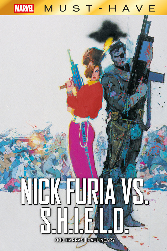 MARVEL MUS-HAVE. NICK FURIA VS. S.H.I.E.L.D., de BOB HARRAS | portada del libro