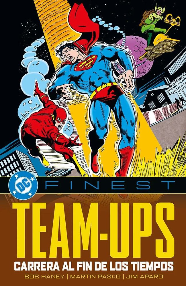 TEAM-UPS: CARRERA AL FIN DE LOS TIEMPOS, de VVAA | portada del libro