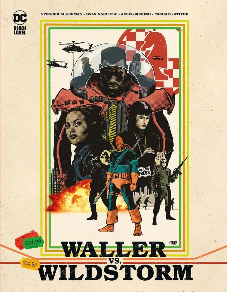 WALLER VS. WILDSTORM, de ACKERMAN, SPENCER | portada del libro