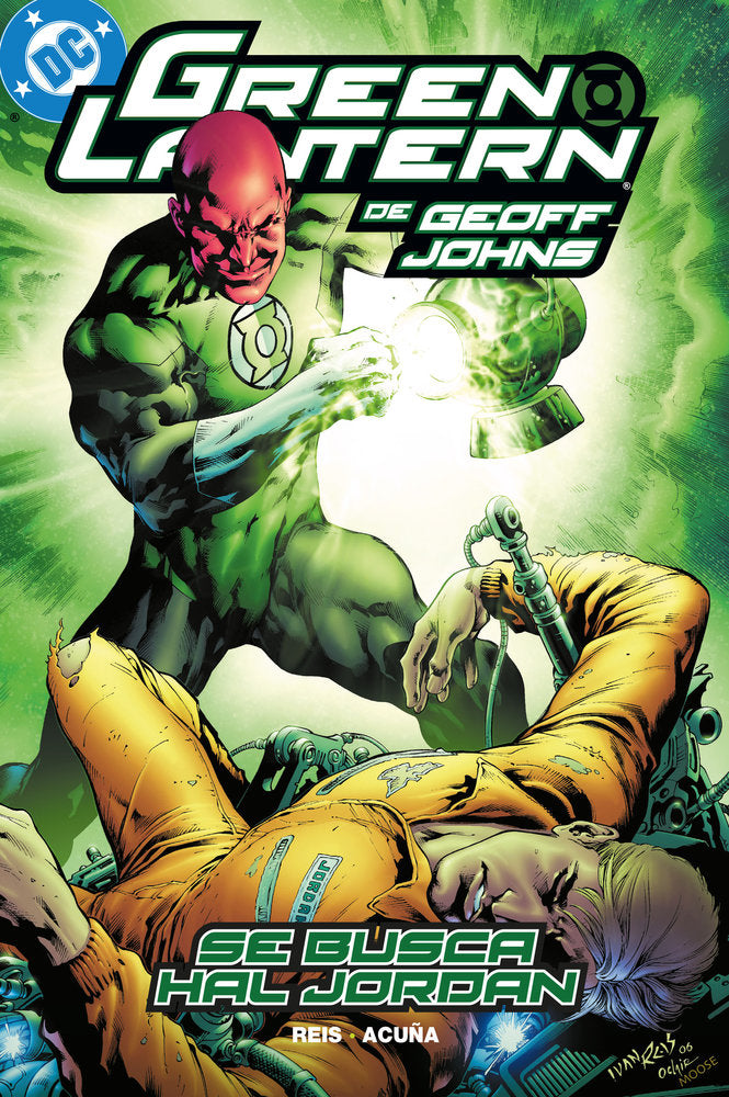 BIBLIOTECA GREEN LANTERN DE GEOFF JOHNS 05: SE BUSCA HAL JORDAN, de JOHNS, GEOFF | portada del libro