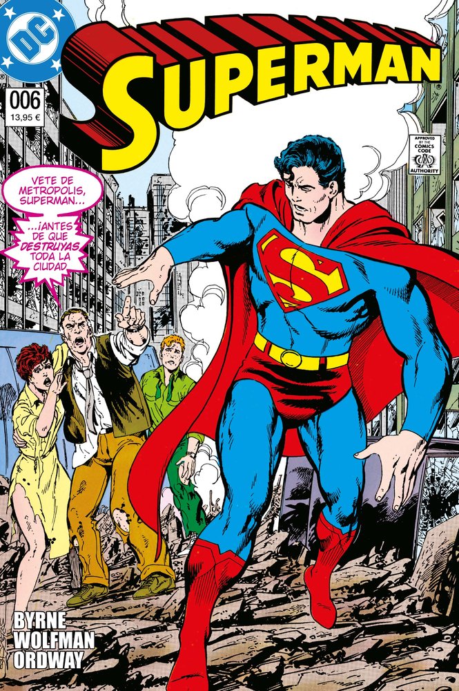 BIBLIOTECA SUPERMAN 06, de BYRNE, JOHN | portada del libro