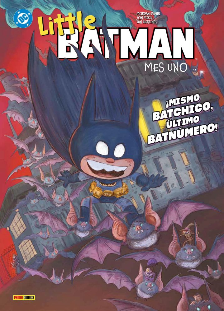 LITTLE BATMAN: MES UNO 02, de EVANS, MORGAN | portada del libro