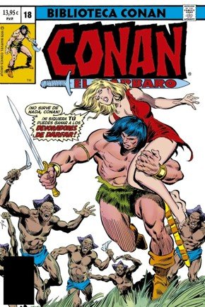 CONAN EL BARBARO 18 (1979-80), de THOMAS, ROY | portada del libro