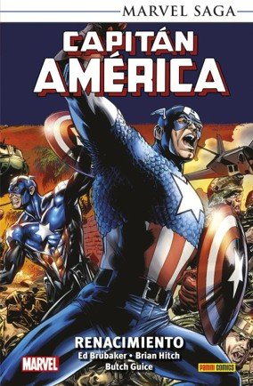 CAPITAN AMERICA 10: RENACIMIENTO, de BRUBAKER, ED | portada del libro