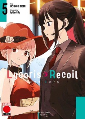 LYCORIS RECOIL 05, de YASUNORI BIZEN | portada del libro