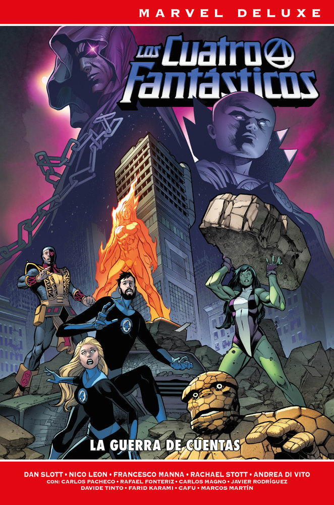 LOS 4 FANTASTICOS DE DAN SLOTT 04: LA GUERRA DE CUENTAS, de SLOTT, DAN | portada del libro