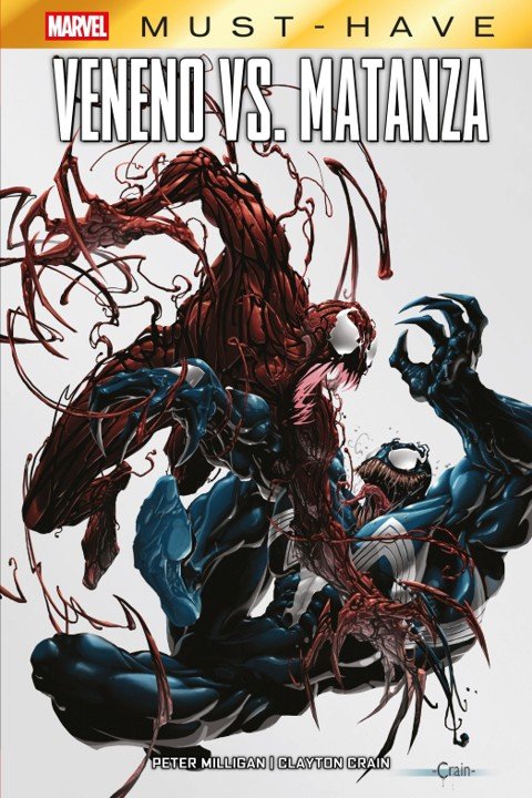 MARVEL MUST-HAVE. VENENO VS. MATANZA., de  | portada del libro