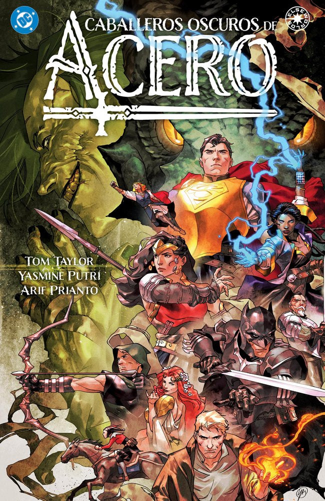 DC ELSEWORLDS CABALLEROS OSCUROS DE ACERO, de , TAYLOR TOM | portada del libro