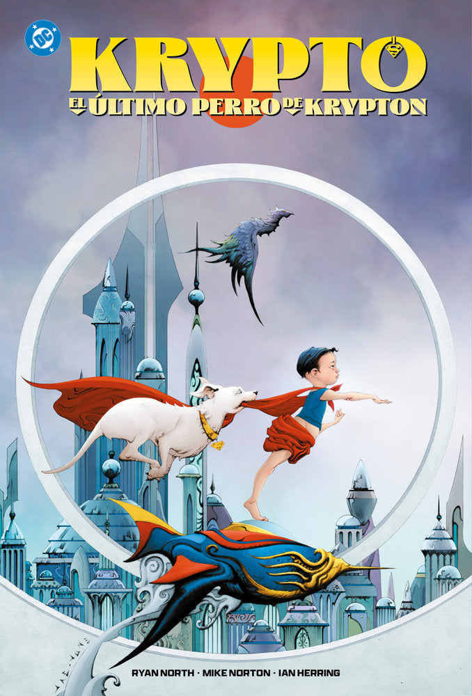 XL KRYPTO EL ULTIMO PERRO DE KRYPTON, de RYAN NORTH | portada del libro