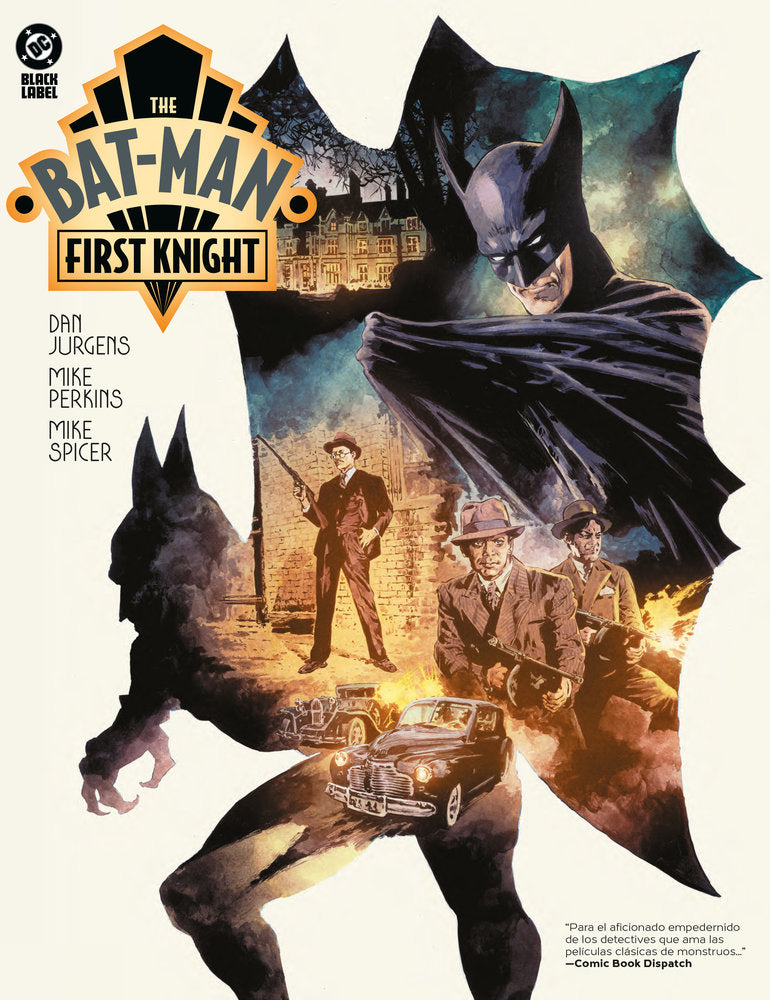 THE BAT-MAN: FIRST KNIGHT, de JURGENS, DAN | portada del libro