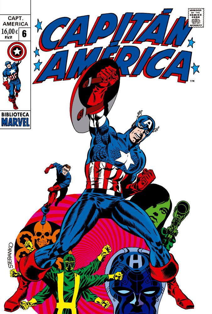 CAPITAN AMERICA 6 1968 1969, de STAN LEE | portada del libro