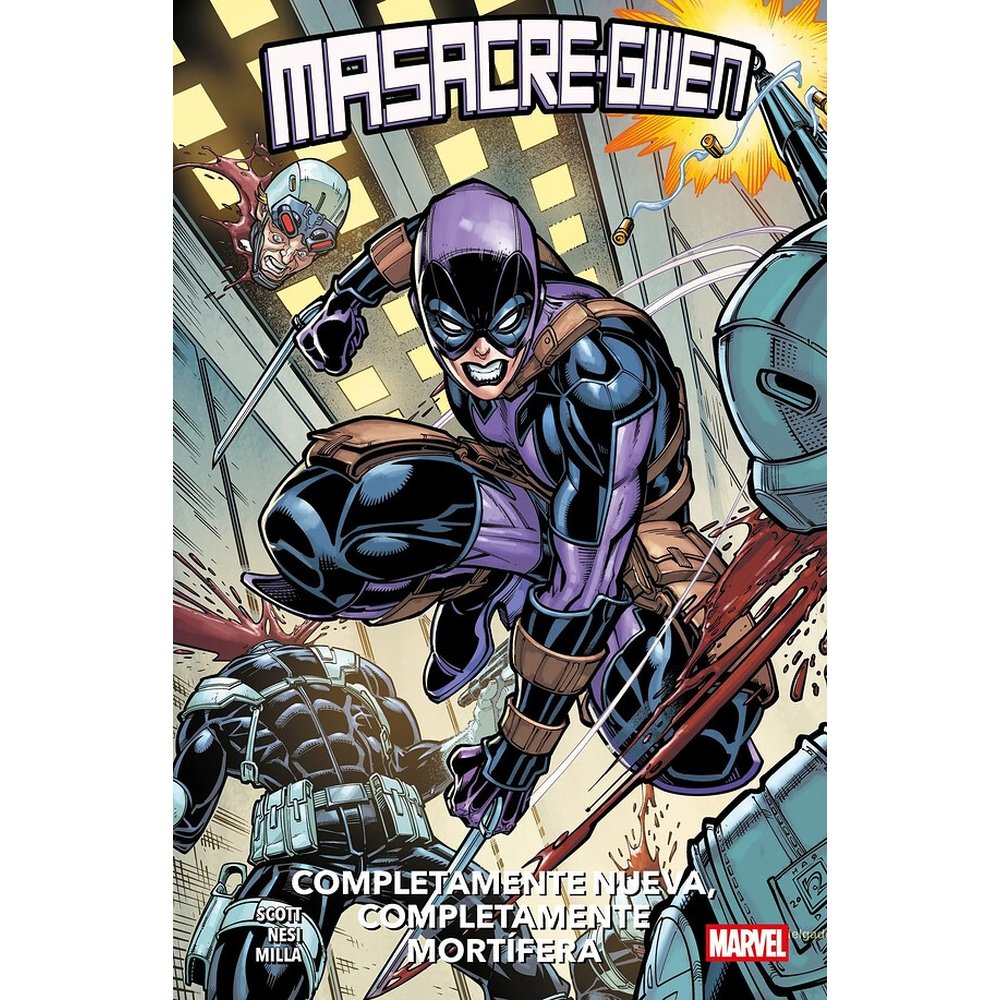MASACRE-GWEN: COMPLETAMENTE NUEVA, de CAVAN SCOTT | portada del libro