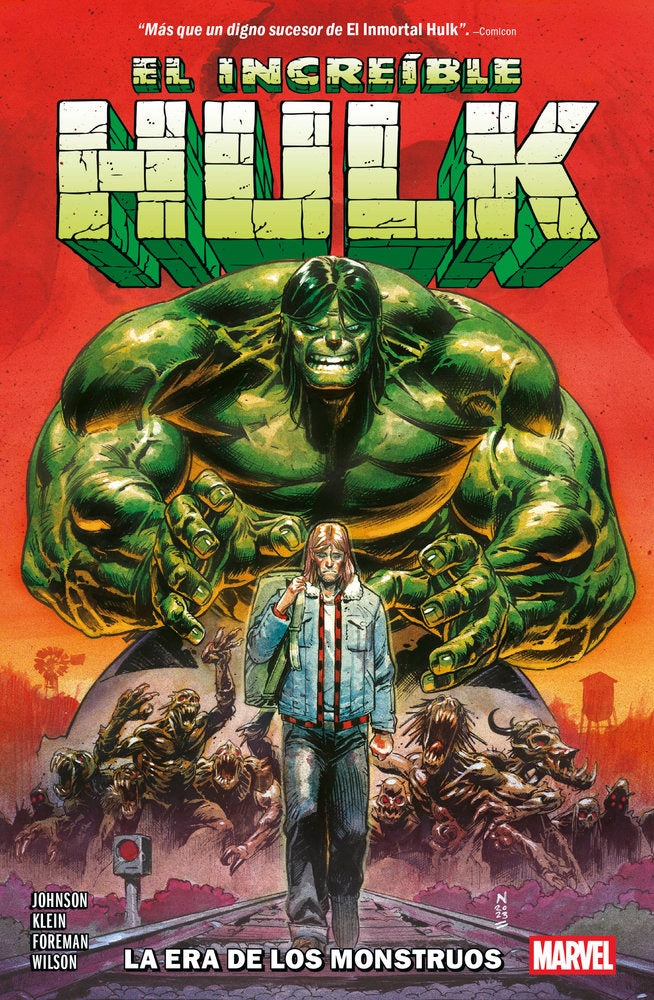 EL INCREIBLE HULK DE PHILIP KENNEDY JOHNSON 01, de JOHNSON, PHILLIP KENNEDY | portada del libro