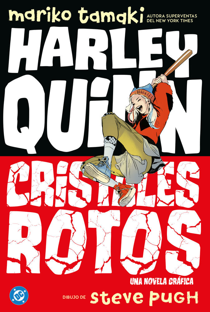 HARLEY QUINN: CRISTALES ROTOS, de MARIKO TAMAKI | portada del libro
