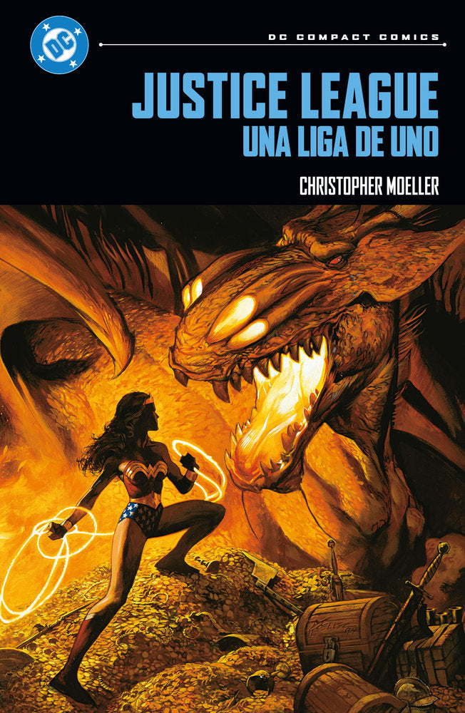 DC COMPACT. JUSTICE LEAGUE: UNA LIGA DE UNO, de , CHRISTOPHER MOELLER | portada del libro