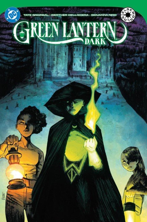 DC ELSEWORLDS. GREEN LANTERN DARK, de  | portada del libro
