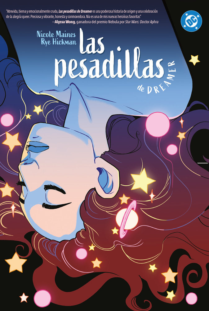 LA PESADILLA DE DREAMER, de RYE HICKMAN | portada del libro