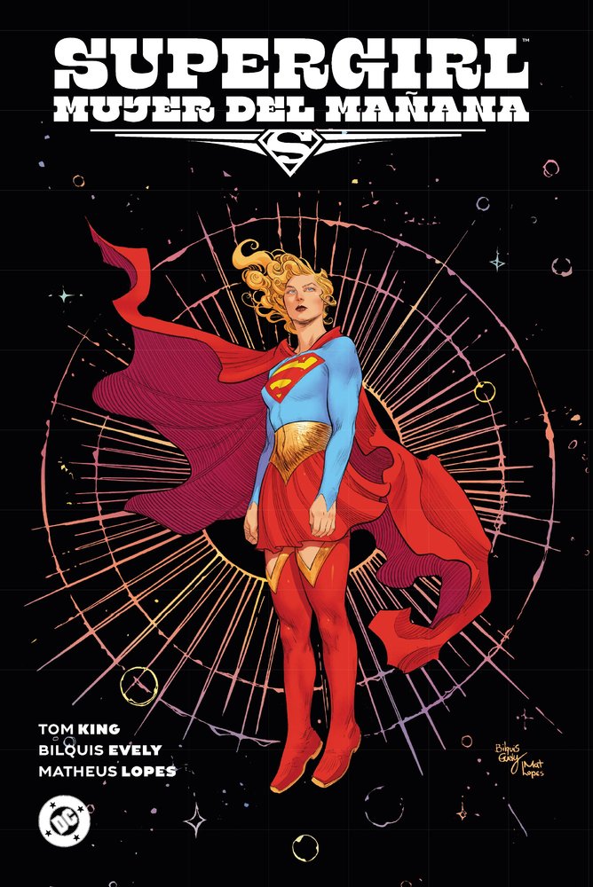 SUPERGIRL MUJER DEL MAÑANA, de BILQUIS EVELY#TOM KING | portada del libro