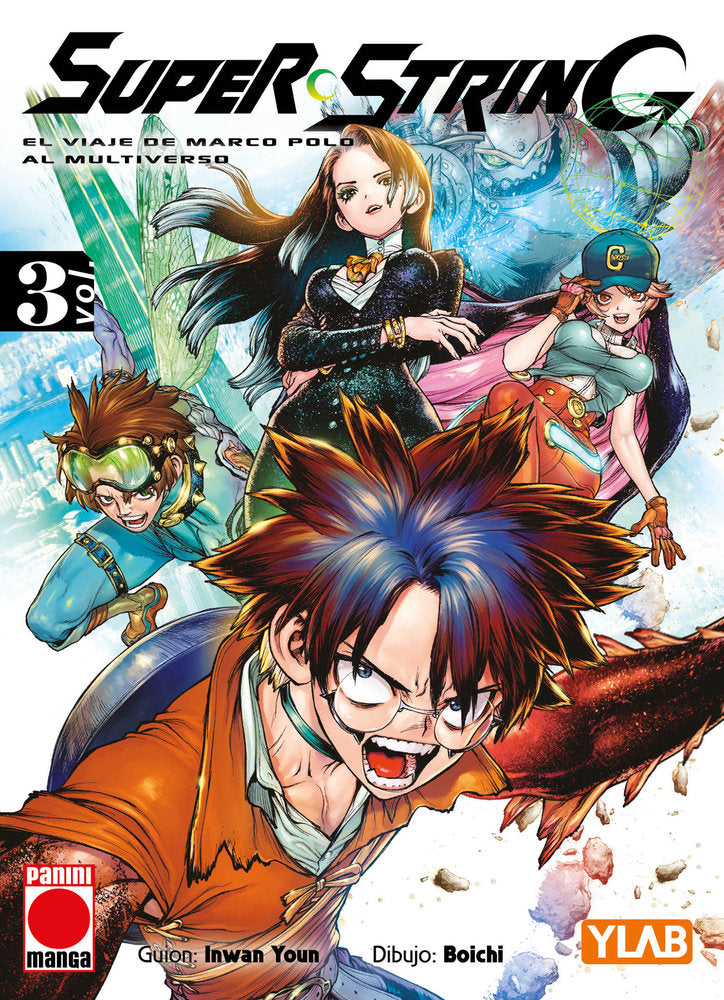 SUPER STRING 03, de YLAB | portada del libro