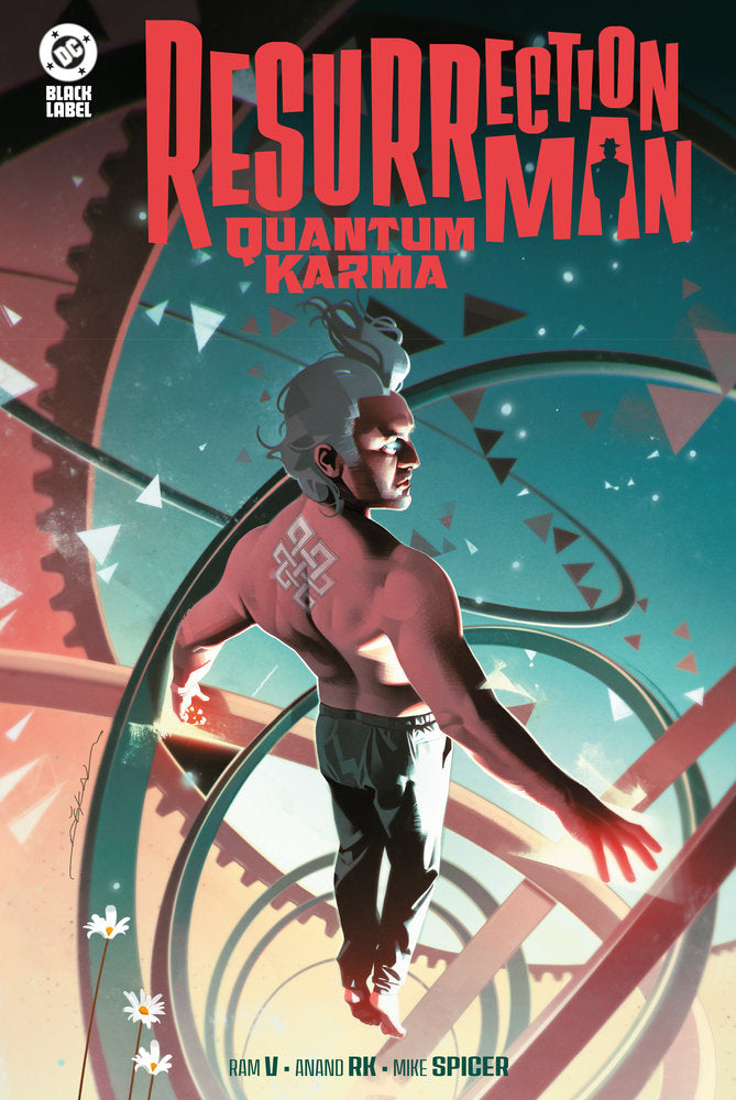 DC BLACK LABEL. RESURRECTION MAN: QUANTUM KARMA, de ANAND RADHAKRISHNAN | portada del libro