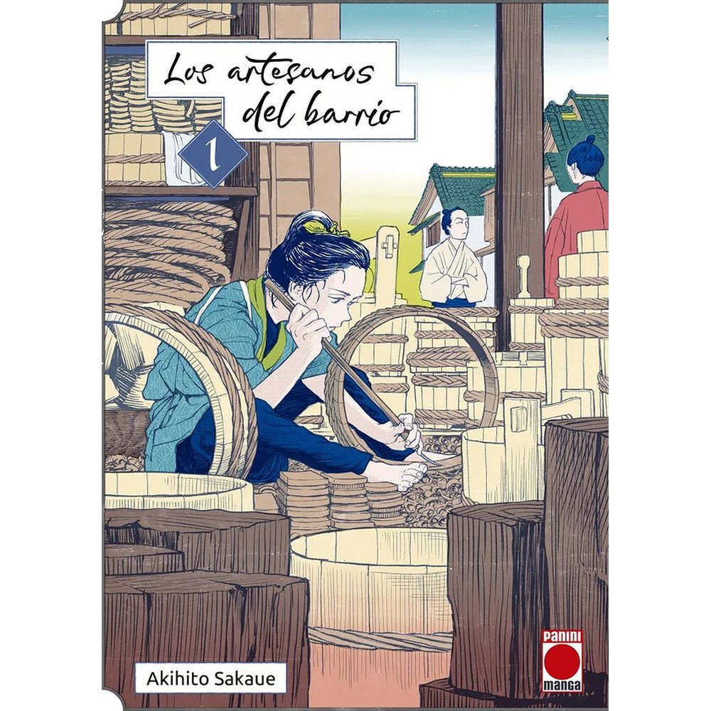 LOS ARTESANOS DEL BARRIO 01, de AKIHITO SAKAUE | portada del libro
