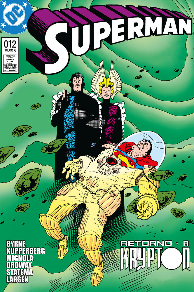 BIBLIOTECA SUPERMAN 12, de JERRY ORDWAY | portada del libro