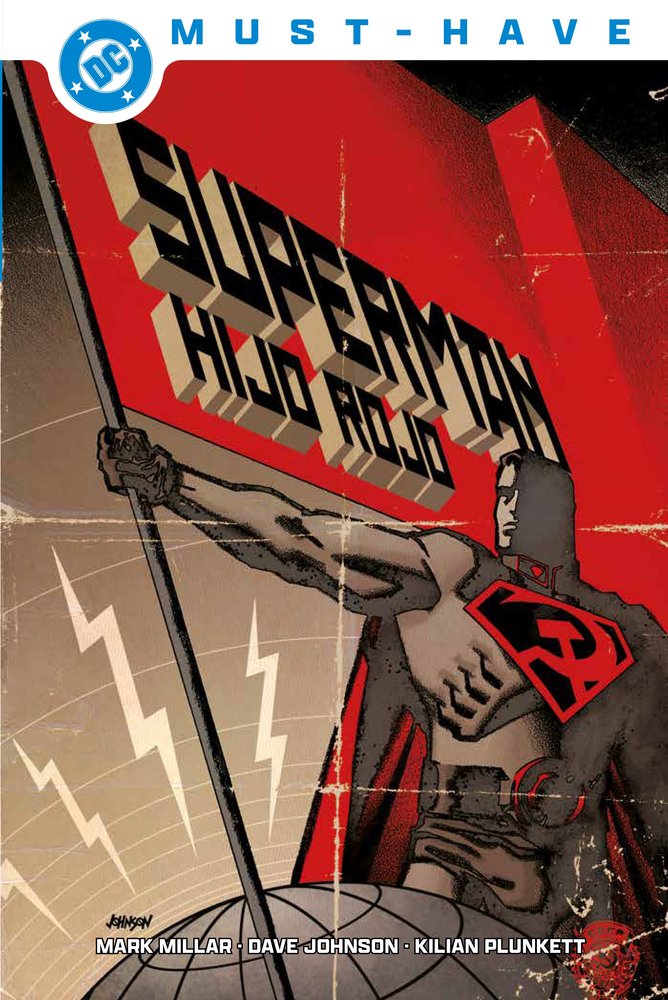 SUPERMAN - HIJO ROJO, de DAVE JOHNSON | portada del libro