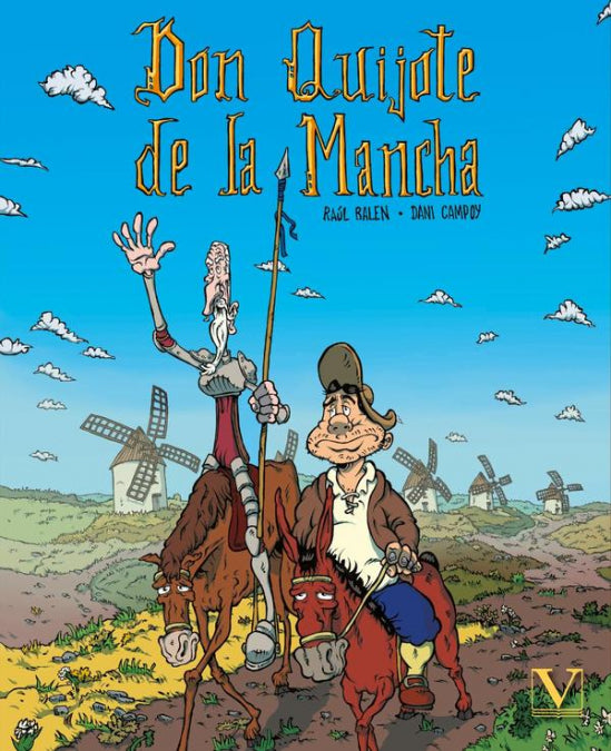 DON QUIJOTE DE LA MANCHA (COMIC) | portada del libro