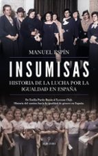 INSUMISAS, de Manuel Espín | portada del libro