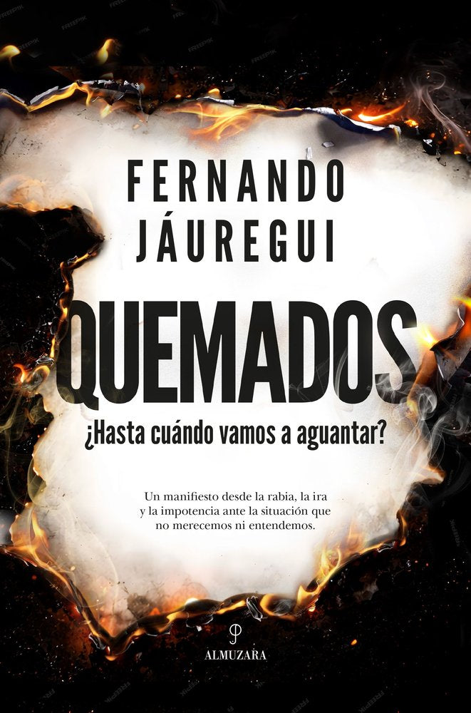 QUEMADOS, de Jauregui | portada del libro