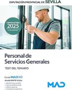 PERSONAL SERVICIO GENERALE TEST TEMARIO DIPUTACION PROVINCIA, de Varios autores | portada del libro